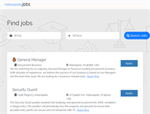 Tablet Screenshot of indianapolis.jobs